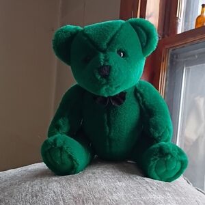 Emerald Green Stuffed Teddy Bear
